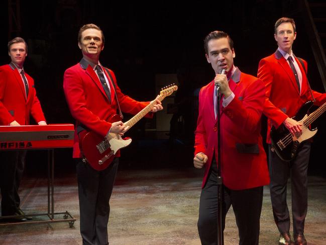 Jersey Boys return to Melbourne's Regent Theatre in February.