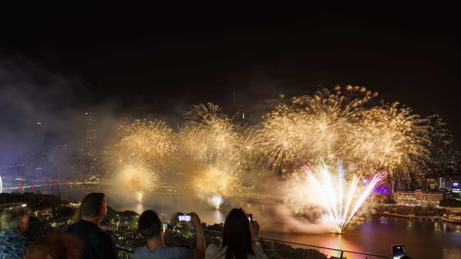 New Years Eve fireworks. Picture: J&amp;A Photography