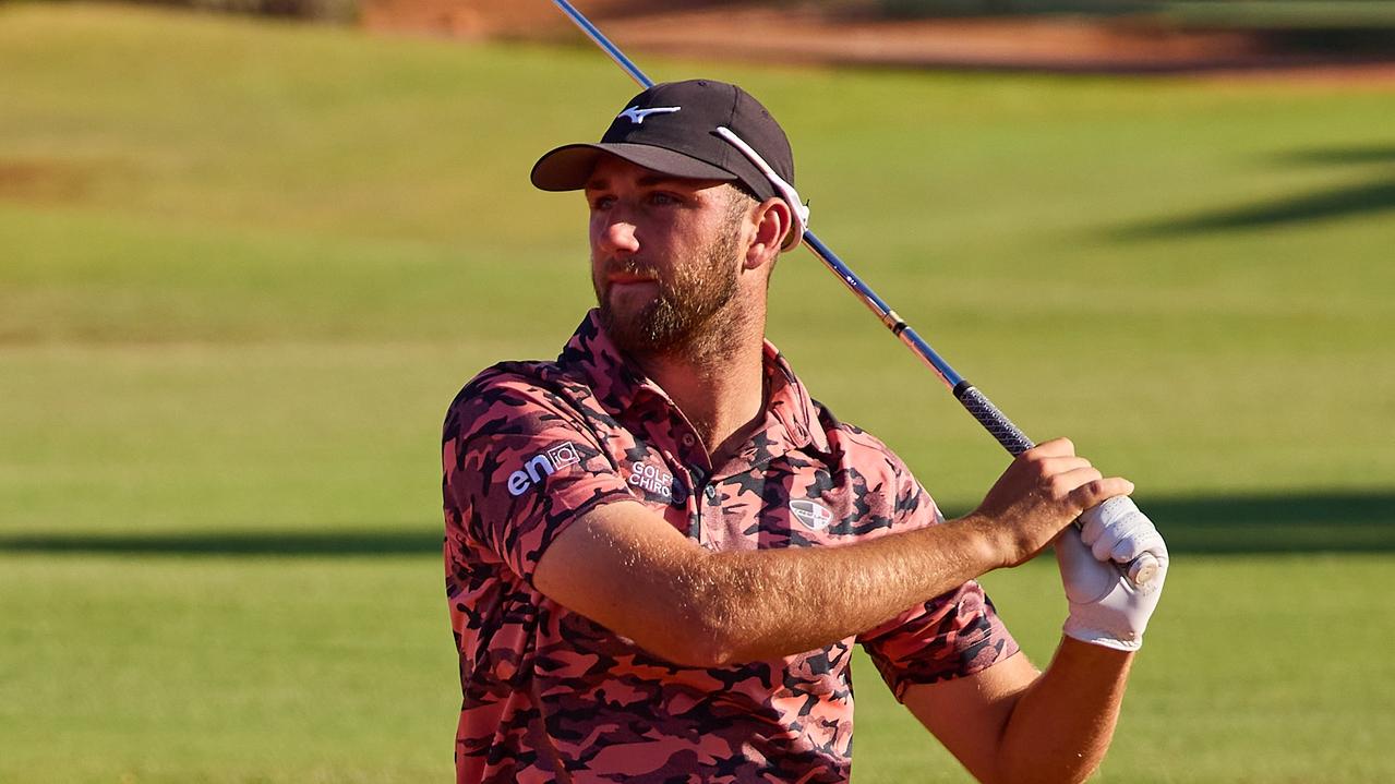 Jordan Doull at the WA PGA Championship. Photo: Golf Australia.