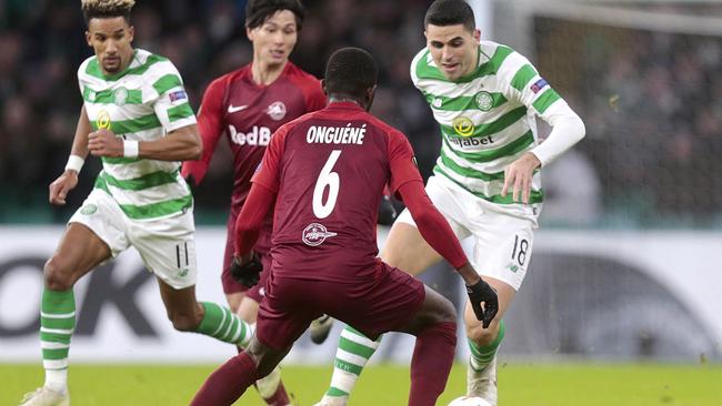 Tom Rogic will get a break from the Scottish winter. (Graham Stuart/PA via AP)