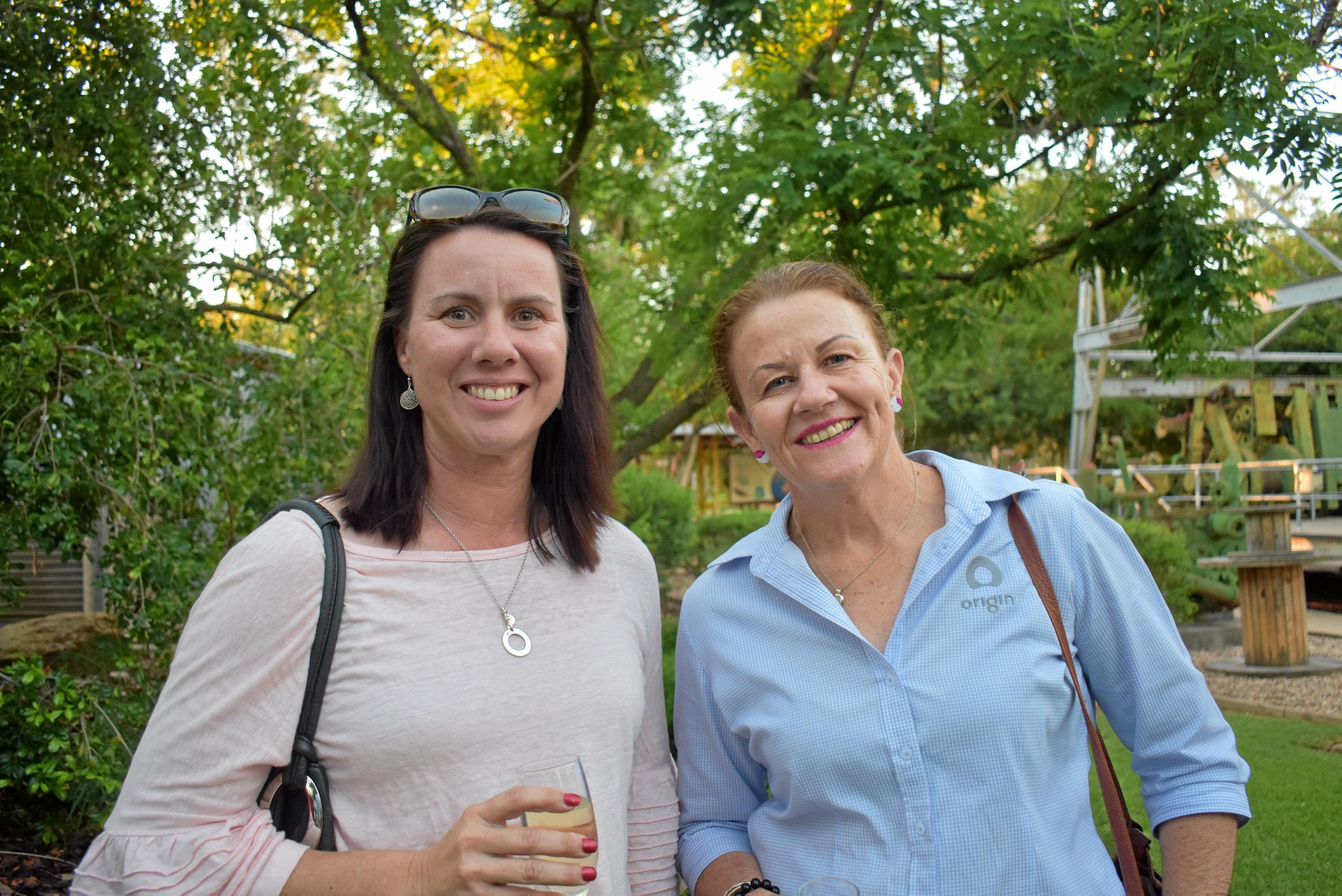 Outback Queensland welcome drinks at the Big Rig. Picture: Ellen Ransley