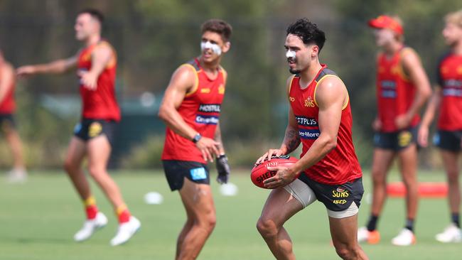 Popular SupeCoach forward Izak Rankine won’t play in Round 1. Picture: Chris Hyde/AFL Photos