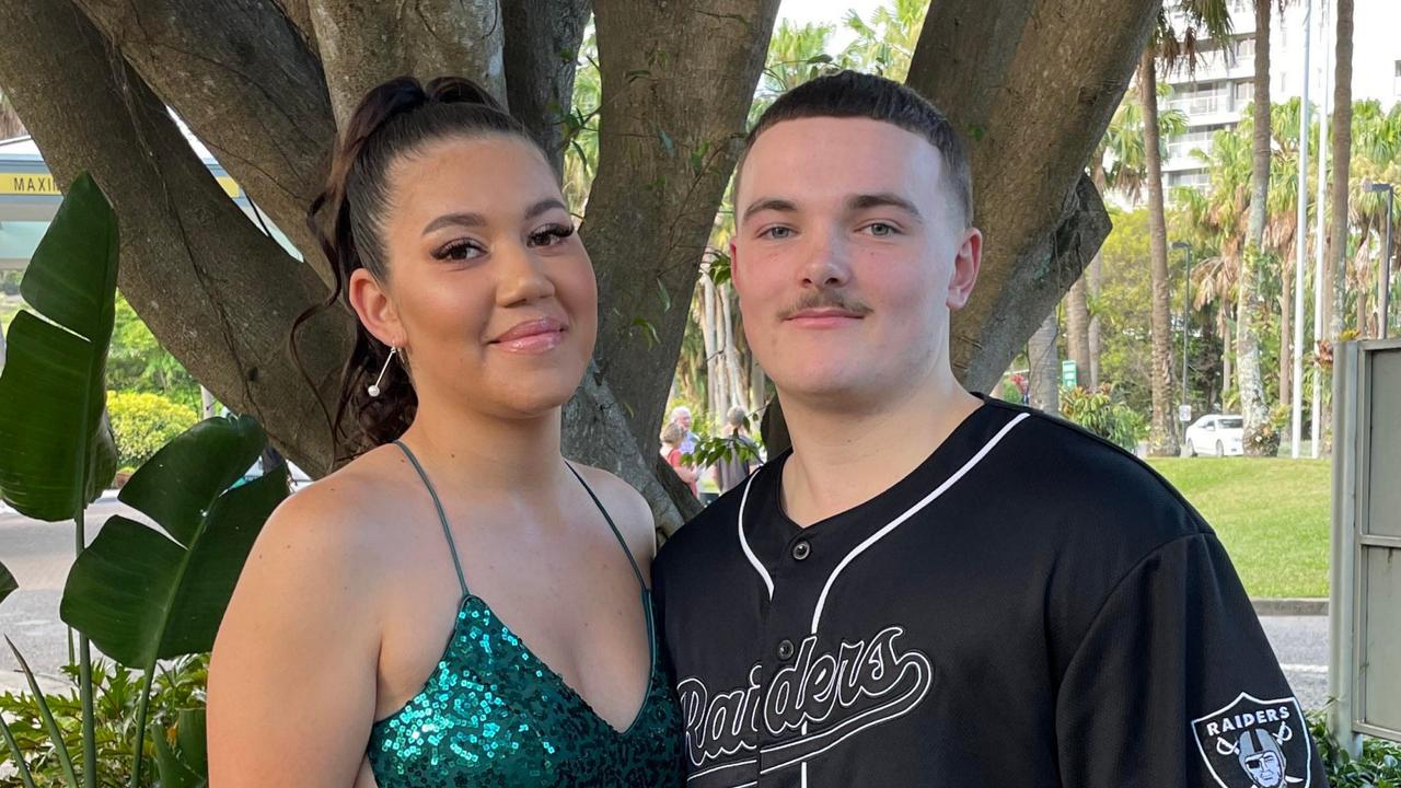 Kiahla Spencer and Luke Key at the Orara High School Year 12 formal in 2022. Picture: Matt Gazy