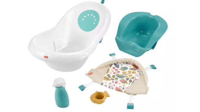 Baby bath best sale accessories target