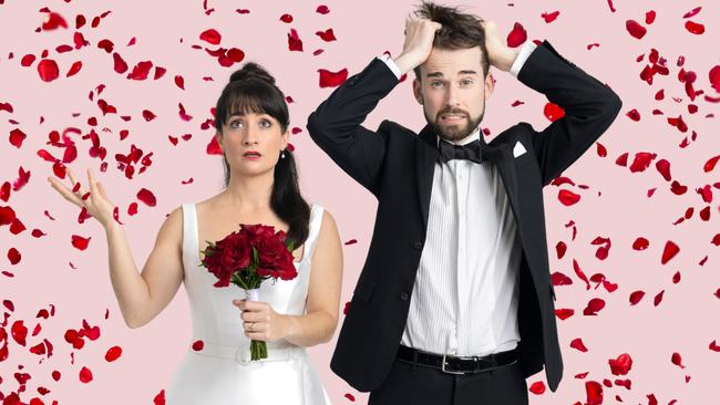 Jessica Dean and Jeremy Kleeman star in The Marriage of Figaro, directed by Nicholas Cannon for State Opera of South Australia. Picture: Supplied