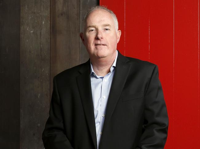 MELBOURNE, AUSTRALIA - NOVEMBER 4:  Treasury Wine boss Michael Clarke poses for a photo on November 4, 2016 in Melbourne, Australia. (Photo by Darrian Traynor)