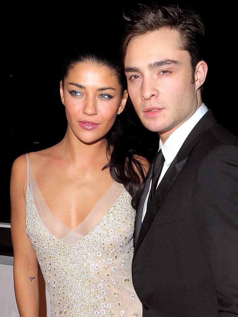 Gossip Girl co-stars Jessica Szohr and Ed Westwick dated on-off from 2008 to 2010. Picture: by Jason Merritt/Getty Images