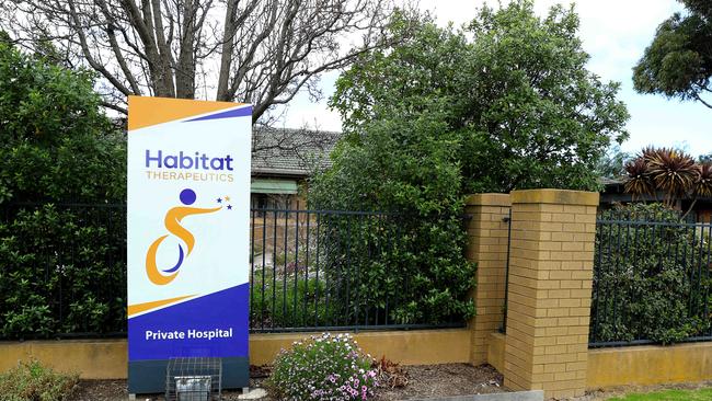 Habitat Therapeutics is located at a former aged care home Newcomb. Picture: Alison Wynd