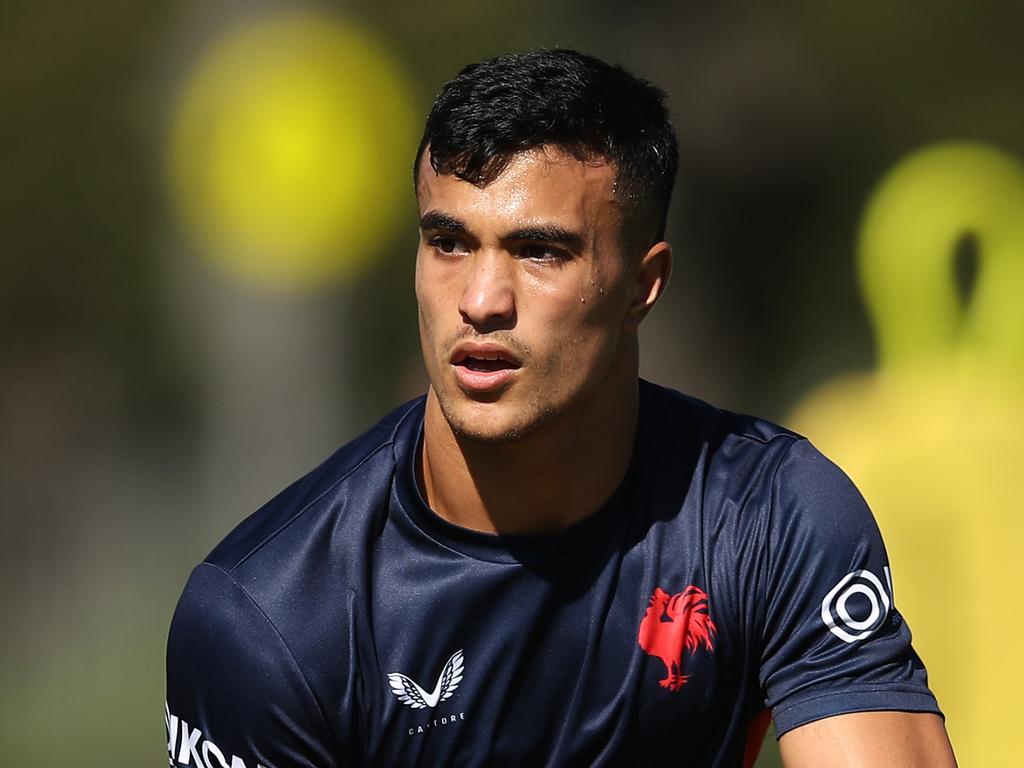 Joseph Suaalii has been named in the Roosters’ 21.