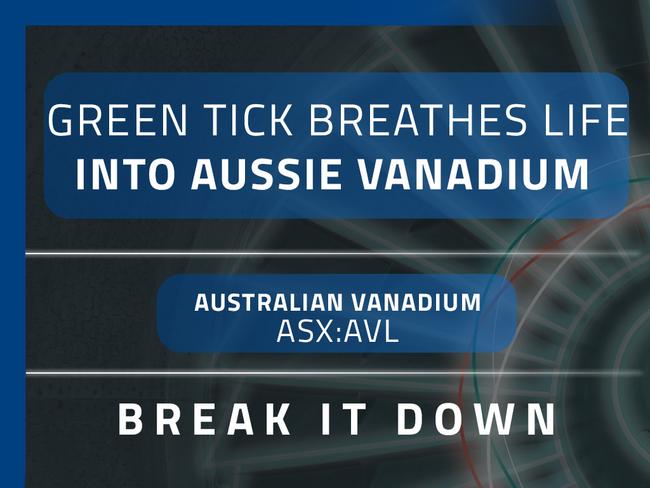 Break it Down: Australian Vanadium