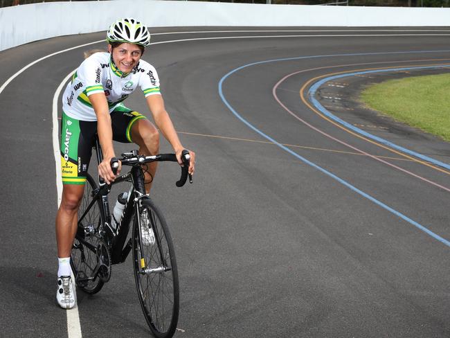 Gold Coast cyclist Katrin Garfoot. Picture: Scott Fletcher.