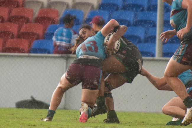 Mackay Cutters vs Townsville Blackhawks Harvey Norman U17's Saturday 22 February 2025 Picture:Michaela Harlow