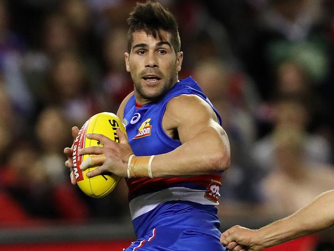 AFL Round 2. Western Bulldogs vs. Sydney Swans at Etihad Stadium.   marcus Adams   . Pic: Michael Klein