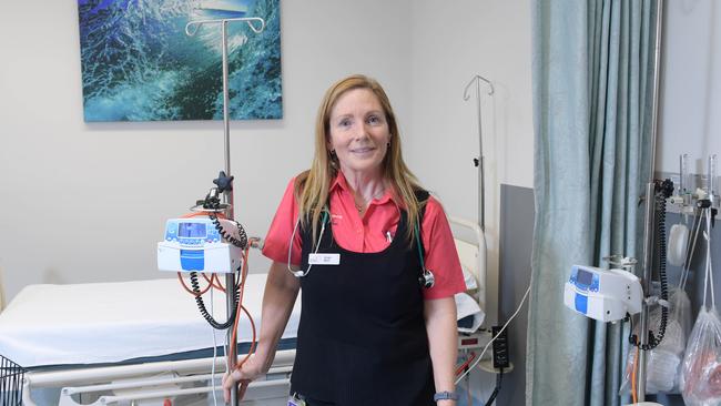 McGrath breast care nurse Vicki Bell pictured at the Macarthur Cancer Therapy Centre, at Campbelltown Hospital.