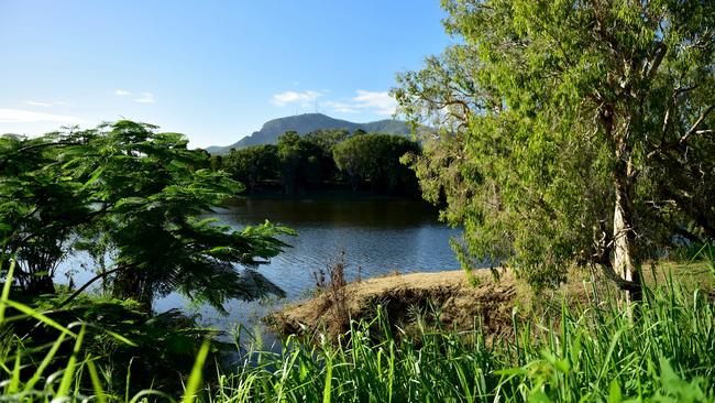 The Ross River in Townsville. Picture: Alix Sweeney