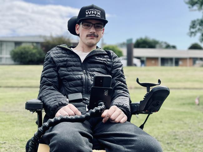 Jack Blandthorn wants teenagers to think before potentially 'life changing' situations. Picture: Adam Daunt