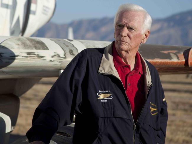 Astronaut Gene Cernan as he is today.