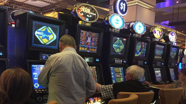 Cashless play could be introduced on suburban pokies machines in Victoria, prompting outrage from anti-gambling groups. Generic picture: Chris Pavlich