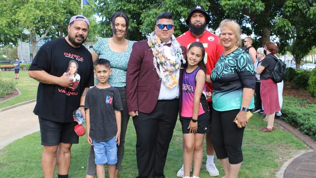 The Tuvale family including Monson, Centennial, Teiana, Kingston, Leilani, Murray and May.