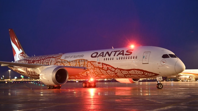 Australians will be able to board a Qantas flight and jet overseas from December 18. Picture: Getty Images
