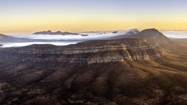 Wilpena Pound. Picture: Tourism Australia/Julie Fletcher