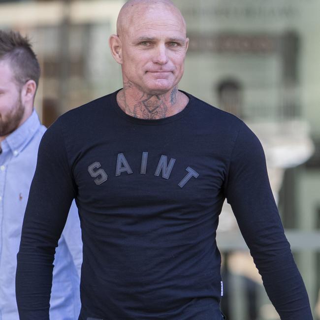 Nick ‘The Knife’ Forbes at a previous Brisbane court appearance