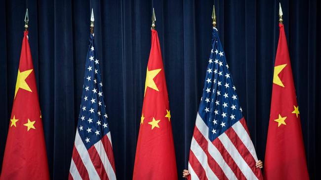 Some researchers say China’s ability to overtake the U.S. economy will depend on policy overhauls by Beijing. Picture: AFP