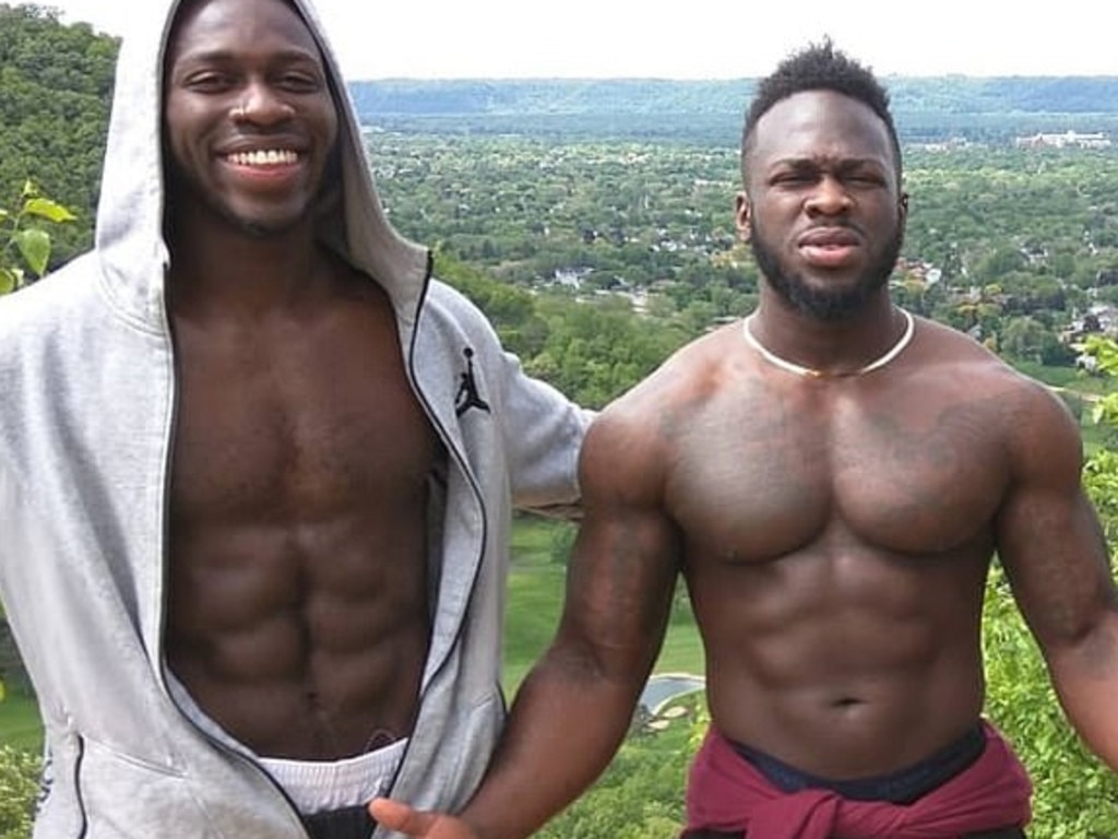                         <span id="U644294516658nmC" style="font-weight:normal;font-style:italic;">Empire</span> actors Abimbola 'Abel' (left), and Olabinjo 'Ola' Osundairo (right) were questioned over the Jussie Smollett attack. Picture: Supplied