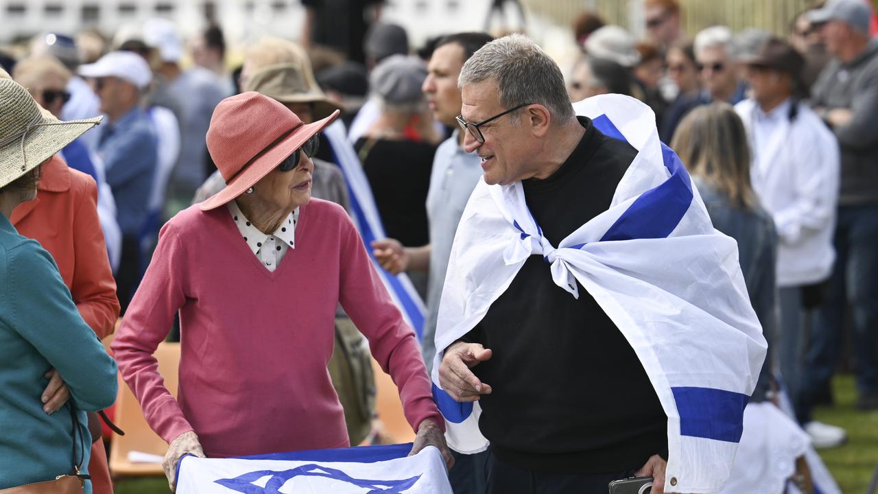 ‘Rising anti-Semitism’ was top of mind for attendees. Picture: NewsWire / Martin Ollman