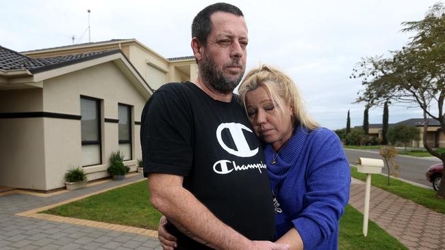 Steven Egberts and Janet Wells. Picture: Kelly Barnes/The Australian