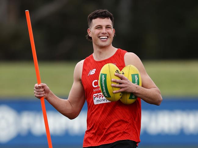 Rowan Marshall has established himself as one of the premier ruckmen in SuperCoach. Picture: Michael Klein