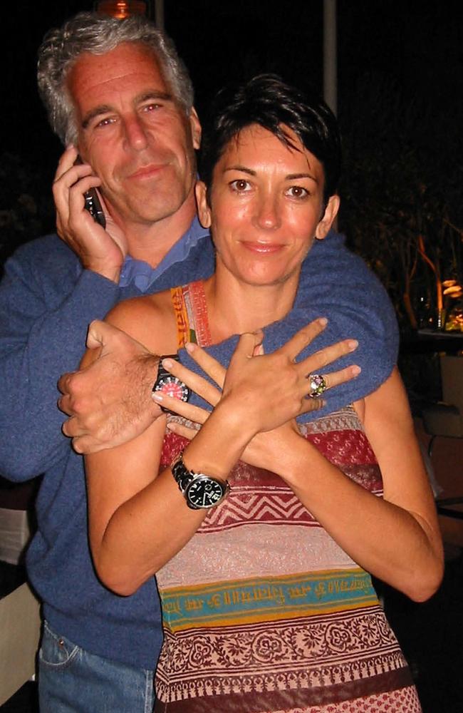 Ghislaine Maxwell – pictured with Jeffrey Epstein, who killed himself in jail.