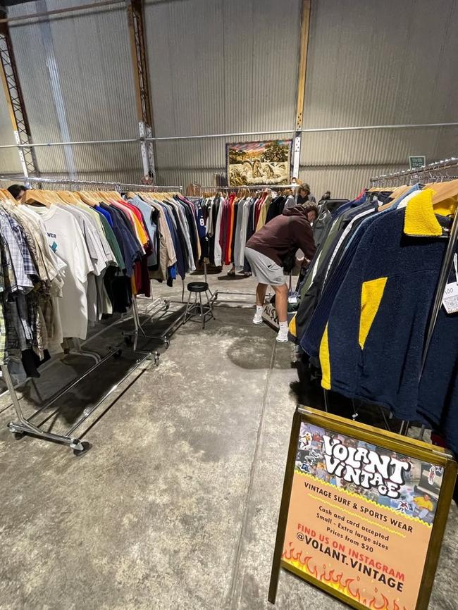 Volant Vintage sells vintage surf and sportswear. Picture: Instagram @volant.vintage