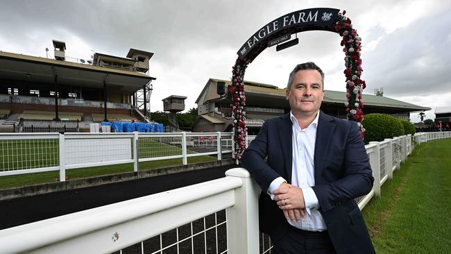 Brisbane Racing Club chief executive Tony Partridge. Picture: Lyndon Mechielsen