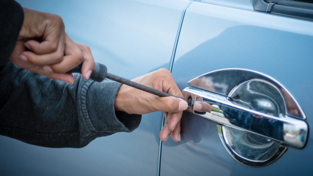 Car theft in Queensland is up to a 10 year high