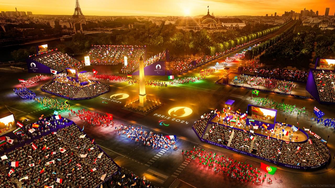 The ceremonies will showcase some of the most iconic parts of Paris. Picture: Paris 2024 committee