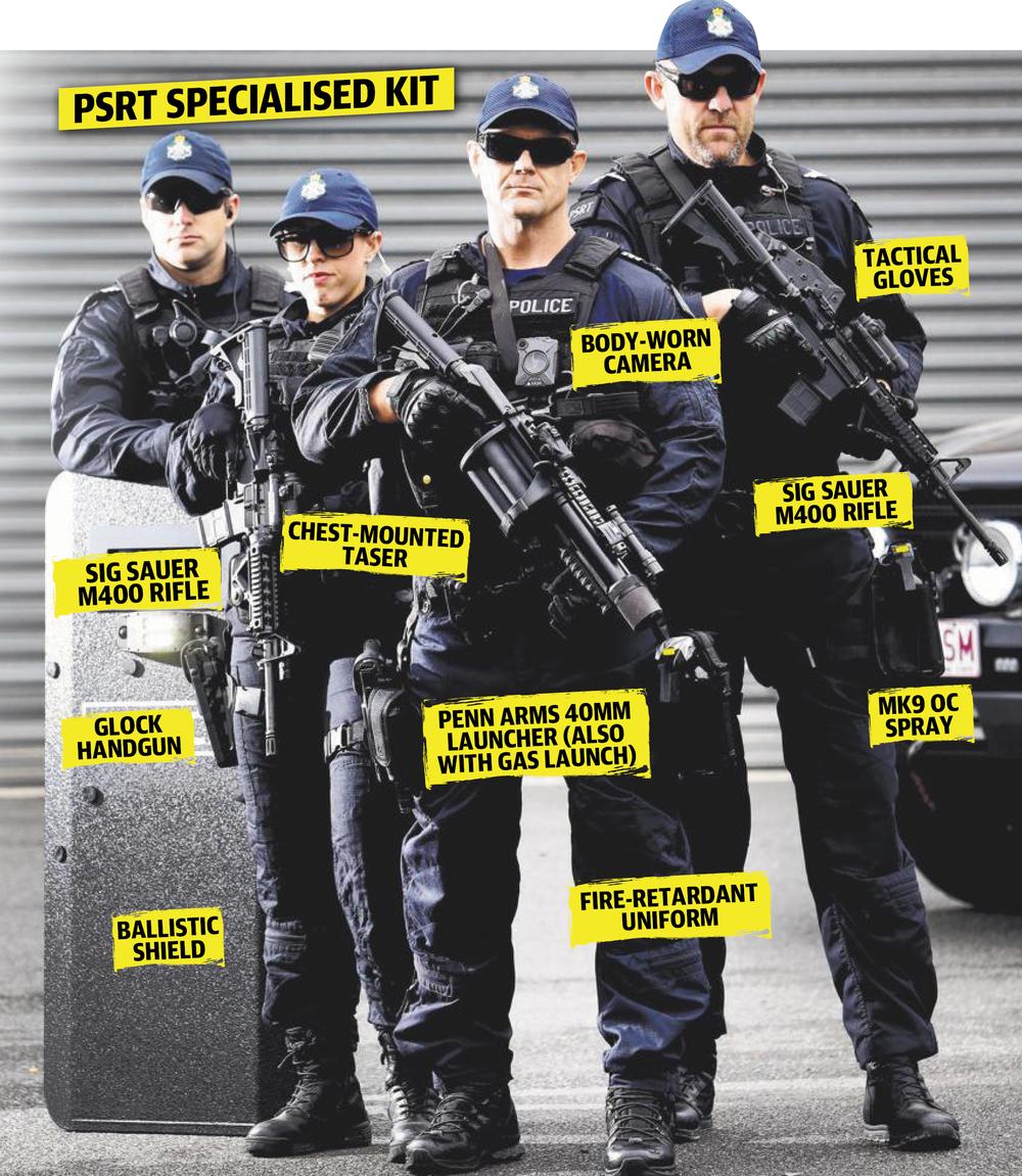 QLD police are packing high-powered assault rifles | The Courier Mail