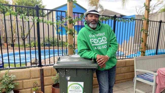 FOGO champion Kaleo Selah of Seacliff was a volunteer in the trial for Holdfast Bay Council. Picture: Supplied