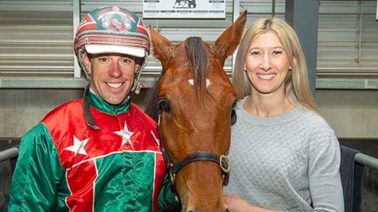 All smiles: Greg Sugars with Jess Tubbs