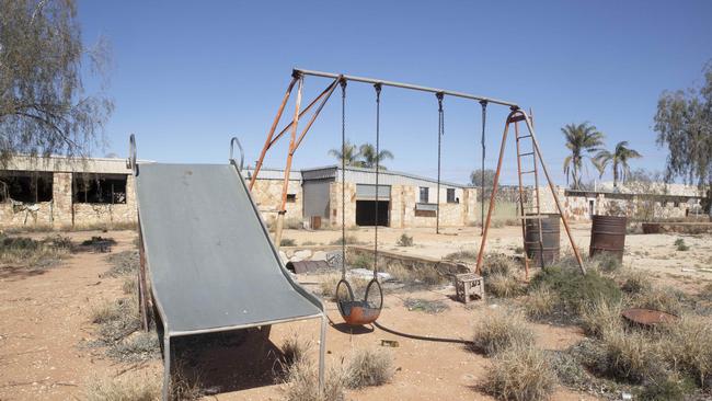 An old playground. Picture Simon Cross