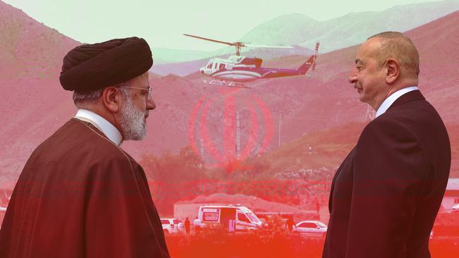 Iran's President Ebrahim Raisi's helicopter was completely burned in the crash, officials said.