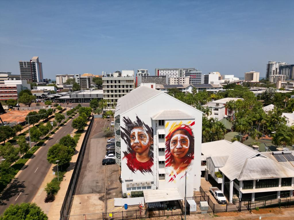 Adante Mural in Darwin.