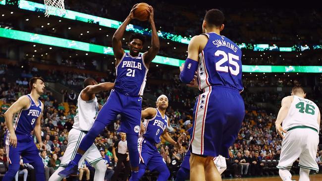 Joel Embiid proved why he was named an All Star starter.