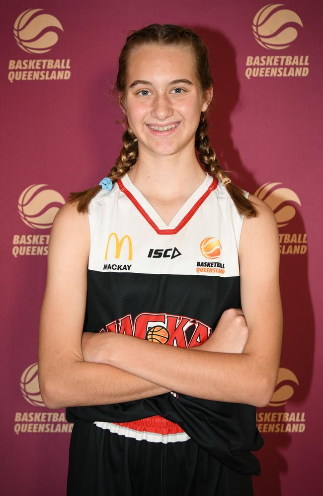 Basketball Queensland North U16 Girls player Lily Mapp. Picture: Basketball Queensland