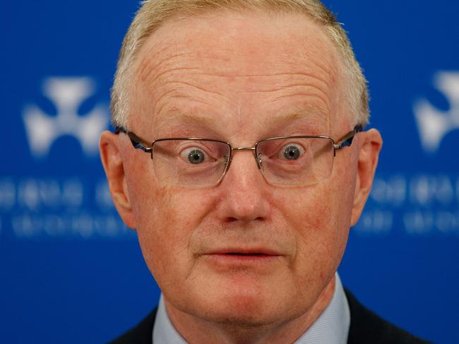 SYDNEY, AUSTRALIA - NewsWire Photos APRIL 20, 2023: Reserve Bank of Australia Governor Philip Lowe during a press conference on Thursday at the RBA following the release of government recommendations. Picture: NCA NewsWire / Nikki Short