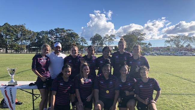 Brisbane State High at the Miami rugby sevens.