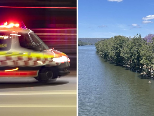 Jet ski rider rushed to hospital after river crash