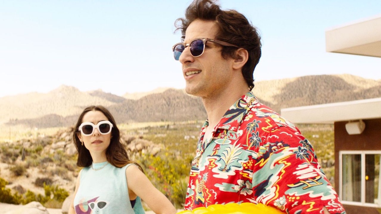 Palm Springs is streaming now on Amazon Prime Video
