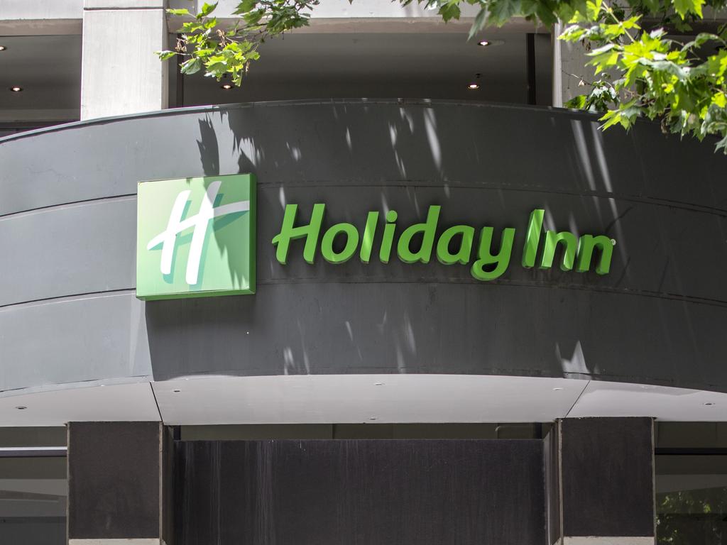 John-Lee Berridge was staying at the Holiday Inn hotel at Tullamarine. Picture: NCA NewsWire / Sarah Matray