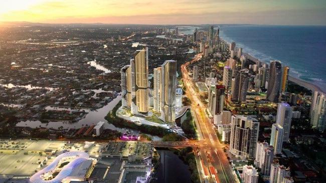 The Star Gold Coast Masterplan Development.